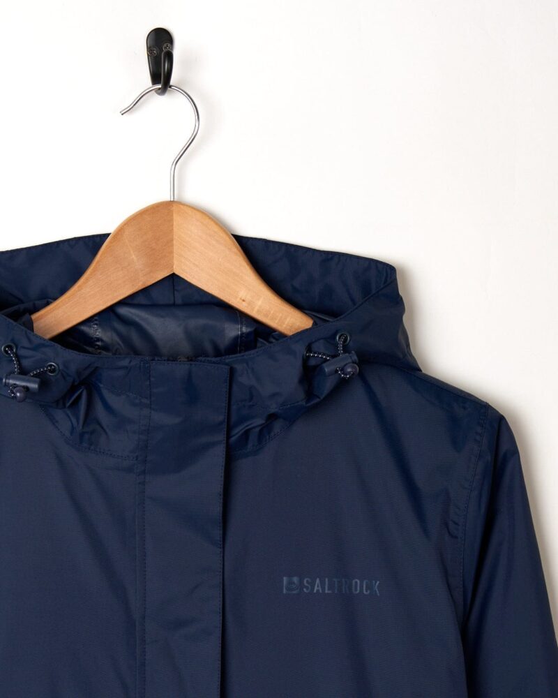 Vanale Women’s Blue Packable Waterproof Jacket - Image 8
