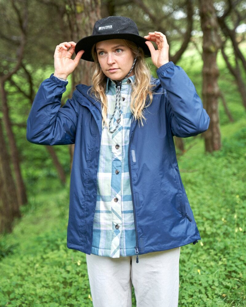 Vanale Women’s Blue Packable Waterproof Jacket