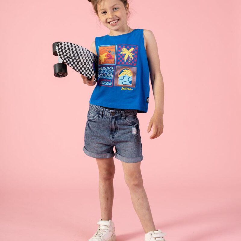 Vanale Kids’ Blue Sleeveless Vest